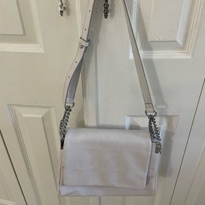 White purse
